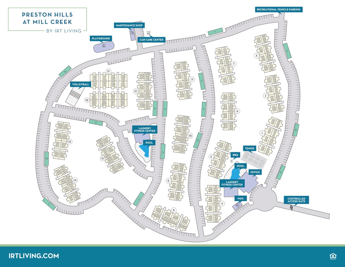 Preston Hills at Mill Creek - Community Map