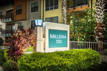 Millenia 700 - Monument Sign