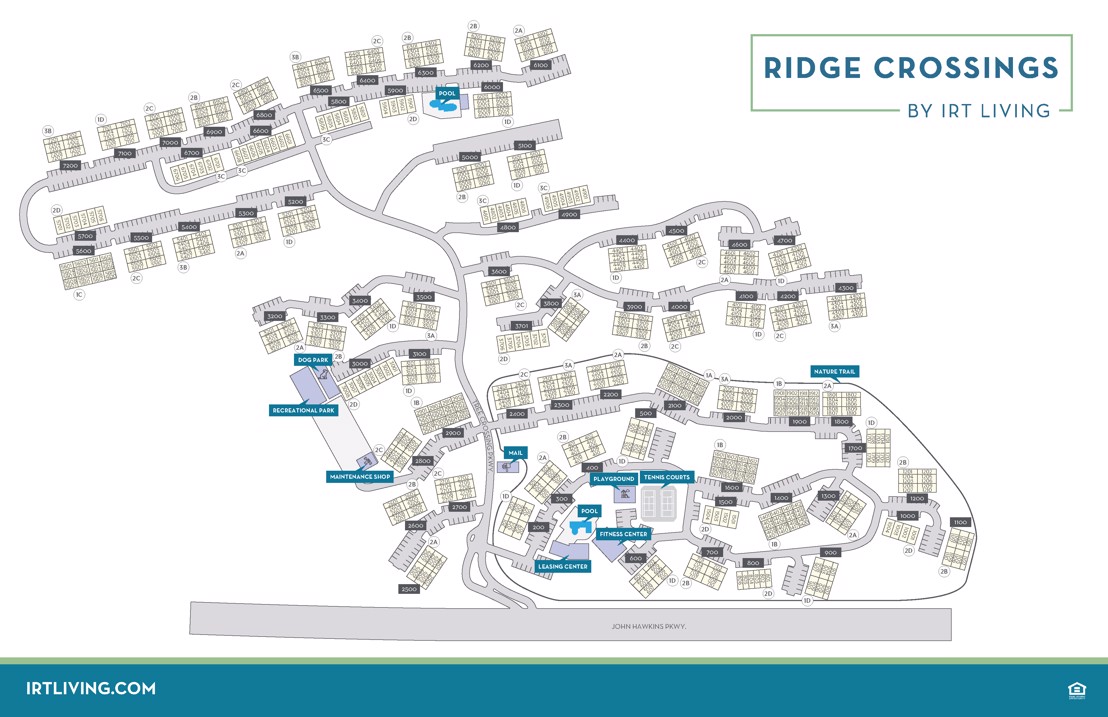 Ridge Crossings - Community Map