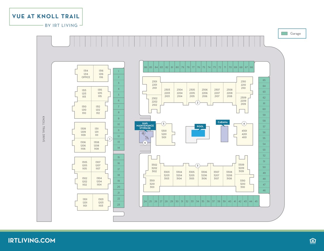 Vue at Knoll Trail - Community Map