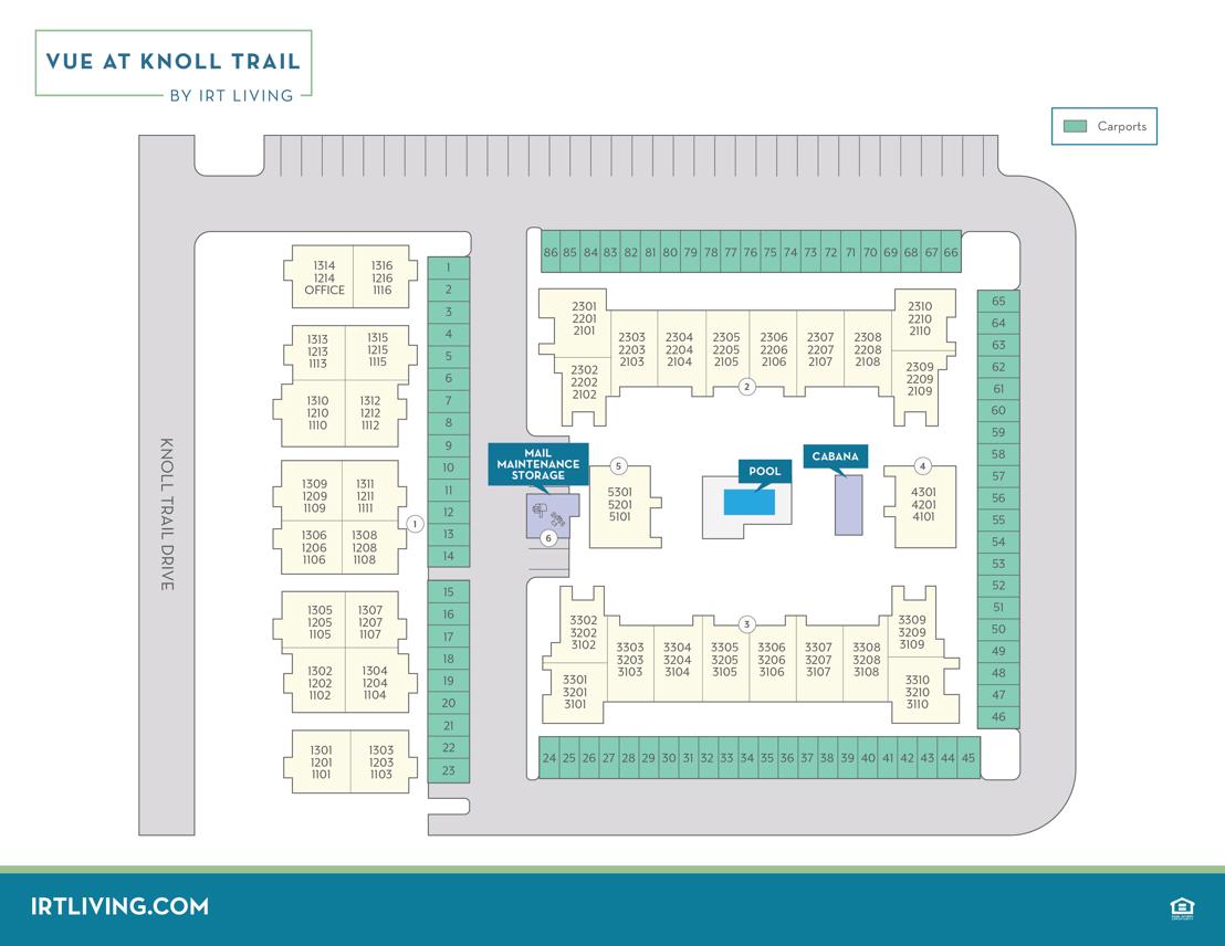 Vue at Knoll Trail - Community Map
