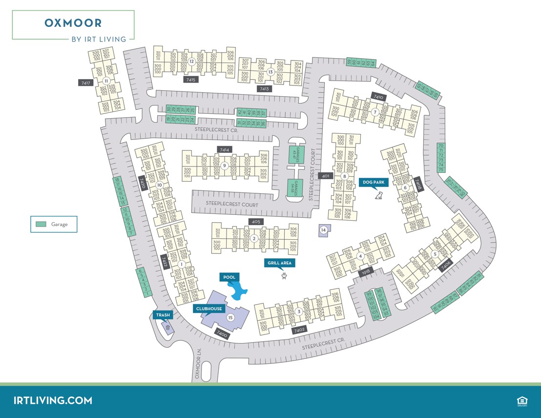 Oxmoor - Community Map