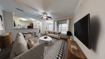Sixteen50 at Lake Ray Hubbard - Living Room