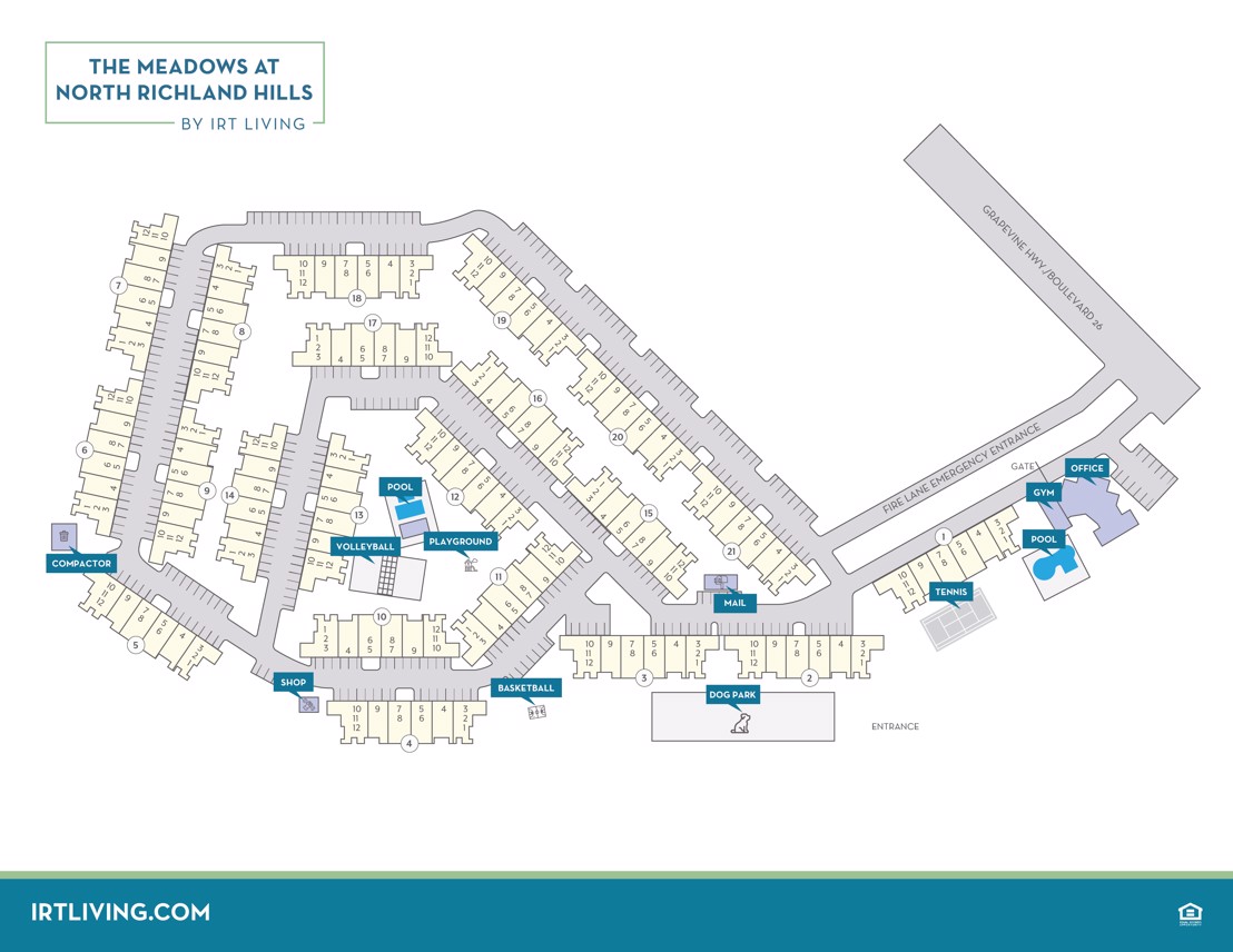The Meadows at North Richland Hills - Community Map