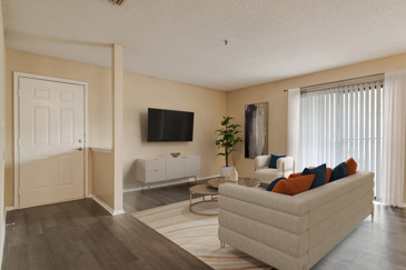 The 1800 at Barrett Lakes - Living Room